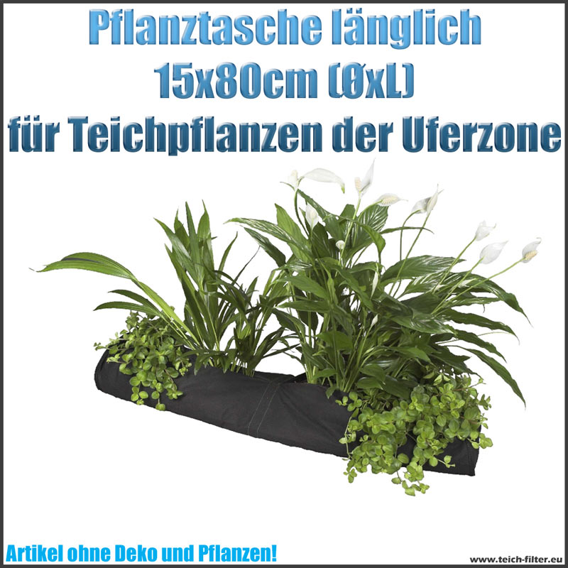 Planting Bag Pflanztasche Pflanzkorb rund 25x20 cm Teichpflanze Teichrand 