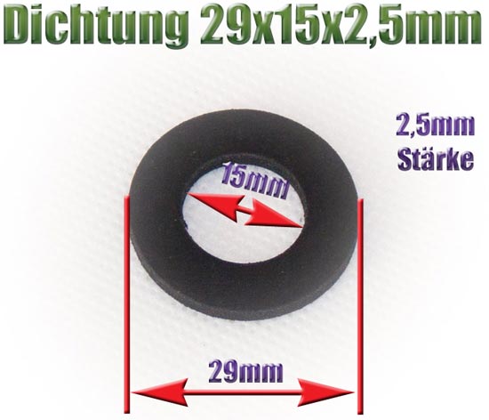 Holländer-Dichtung EPDM-Gummi