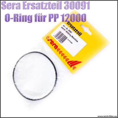 Sera Pond Ersatzteil 30091 schwarze O-Ring Dichtung 93x88x2,5mm für Motorblock bei PP Teichpumpe 12000