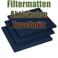 Filtermatten für Teichfilter, Aquarium und Wasser als Zuschnitt oder